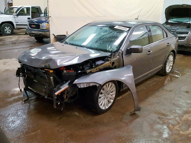 3FADP0L32AR396507 - 2010 FORD FUSION HYB TAN photo 2