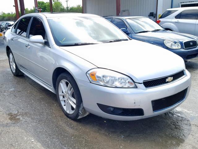 2G1WC5E35D1120736 - 2013 CHEVROLET IMPALA LTZ SILVER photo 1