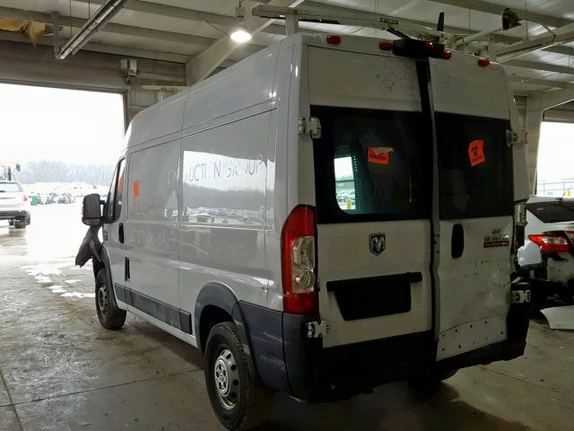 3C6TRVCGXEE109127 - 2014 RAM PROMASTER 白色 照片 3