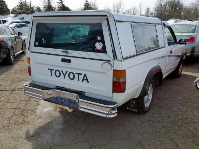 JT4RN81P2N5138877 - 1992 TOYOTA PICKUP 1/2 WHITE photo 4