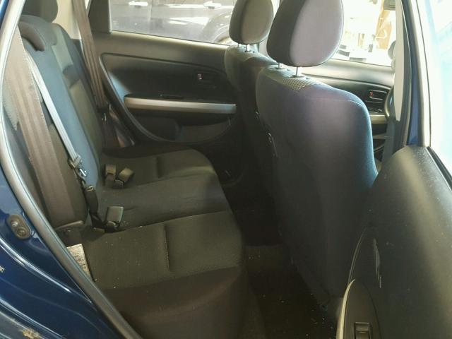 JTKKT624860151477 - 2006 TOYOTA SCION XA BLUE photo 6