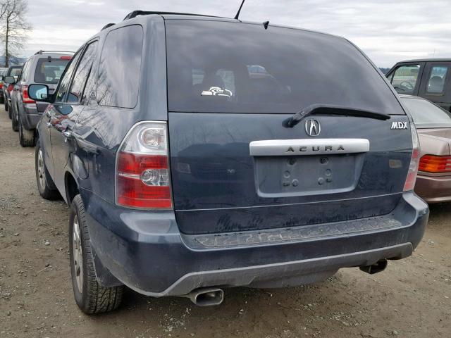 2HNYD18854H517586 - 2004 ACURA MDX TOURIN GRAY photo 3