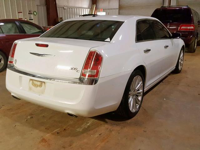 2C3CCAET6CH104090 - 2012 CHRYSLER 300C WHITE photo 4