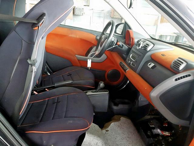 WMEEK31XX8K117857 - 2008 SMART FORTWO PAS 银色 照片 5