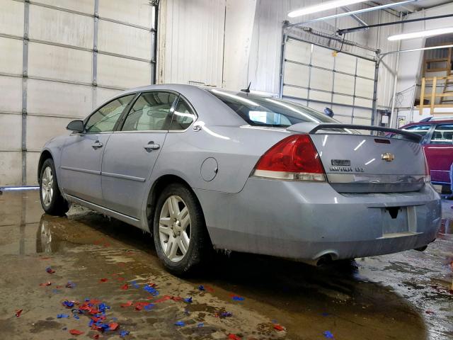 2G1WU581369278181 - 2006 CHEVROLET IMPALA LTZ BLUE photo 3