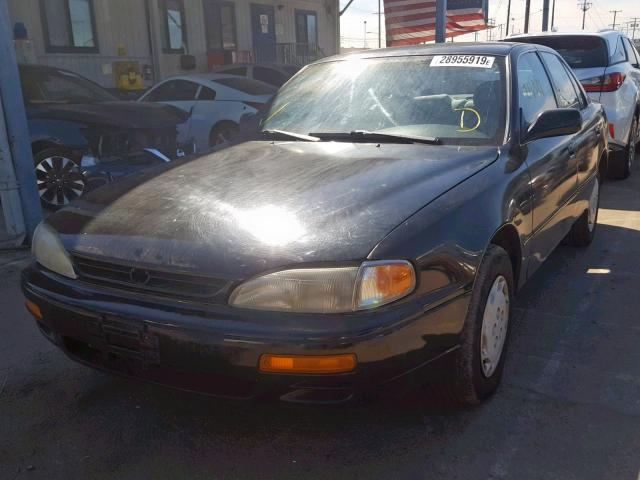 JT2BG12K0T0387557 - 1996 TOYOTA CAMRY DX BLACK photo 2