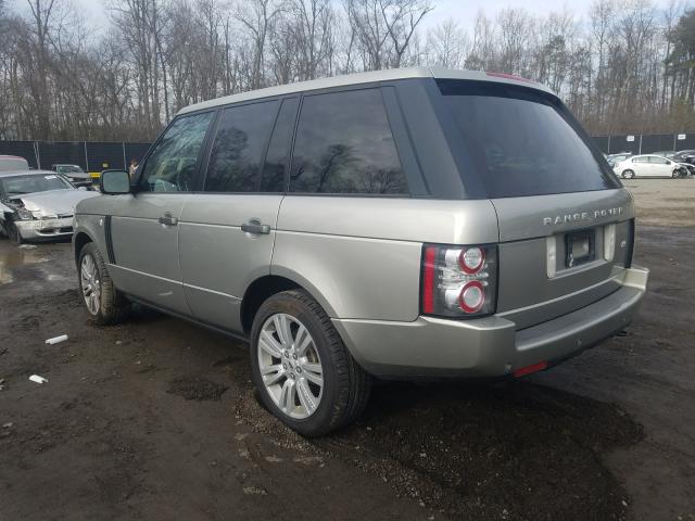 SALMF1D49AA312874 - 2010 LAND ROVER RANGE ROVER HSE LUXURY  photo 3