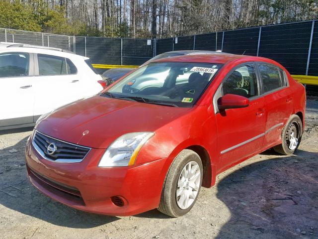 3N1AB6AP4CL773335 - 2012 NISSAN SENTRA 2.0 RED photo 2