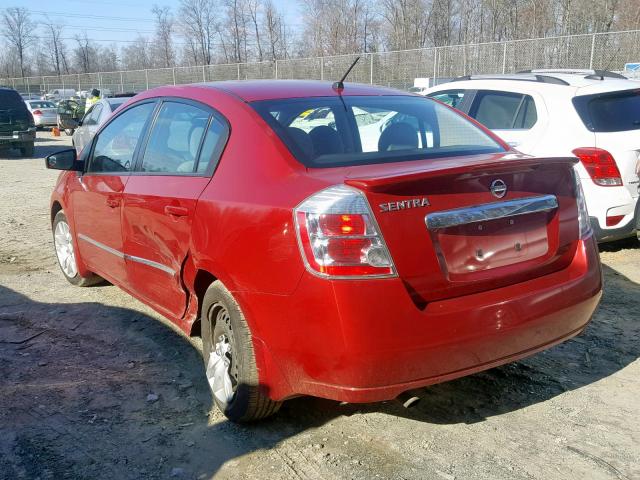 3N1AB6AP4CL773335 - 2012 NISSAN SENTRA 2.0 RED photo 3