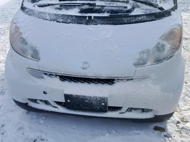 WMEEK31X09K213479 - 2009 SMART FORTWO PAS 白色 照片 9