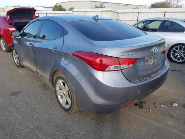 KMHDH4AE8DU927396 - 2013 HYUNDAI ELANTRA GLS  photo 3