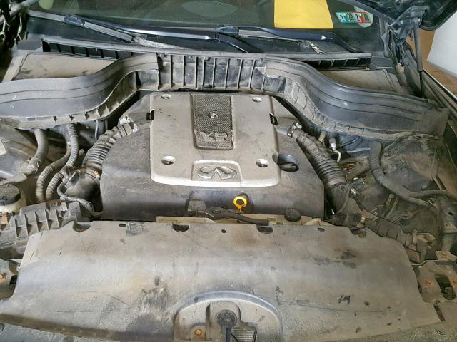 JNKAJ09F78M355467 - 2008 INFINITI EX35 BASE BROWN photo 7