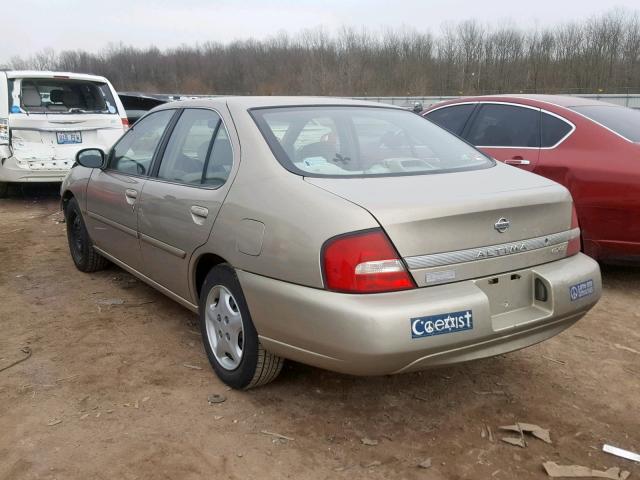 1N4DL01D11C107090 - 2001 NISSAN ALTIMA XE GOLD photo 3