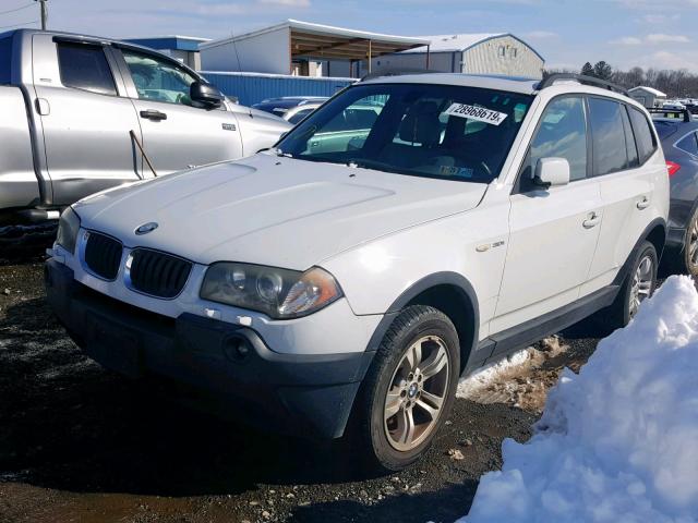 WBXPA93464WD00021 - 2004 BMW X3 3.0I WHITE photo 2