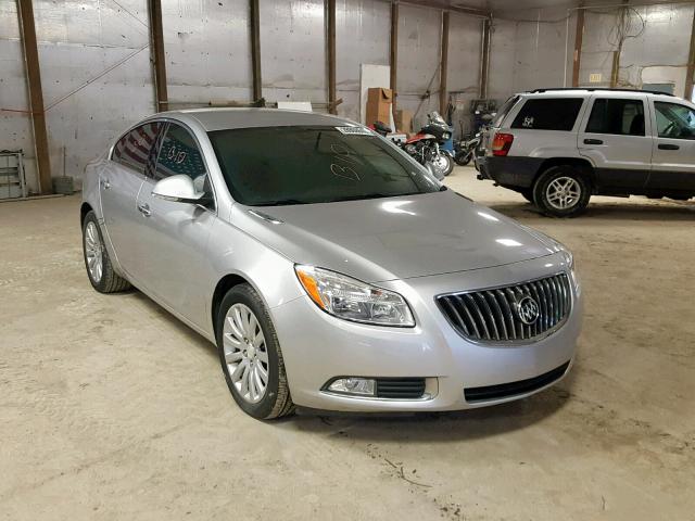 2G4GS5EV0D9122827 - 2013 BUICK REGAL PREM SILVER photo 1