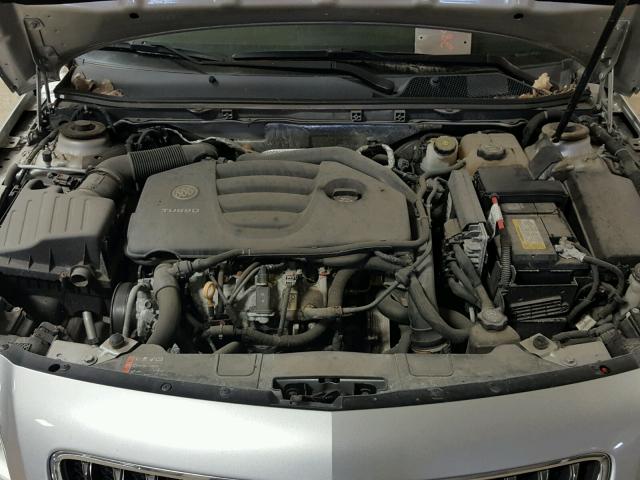 2G4GS5EV0D9122827 - 2013 BUICK REGAL PREM SILVER photo 7