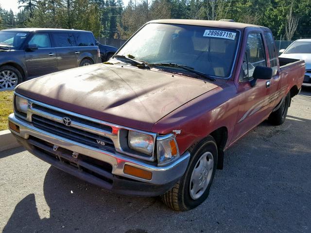 JT4VN93G2R5039872 - 1994 TOYOTA PICKUP 1/2 RED photo 2