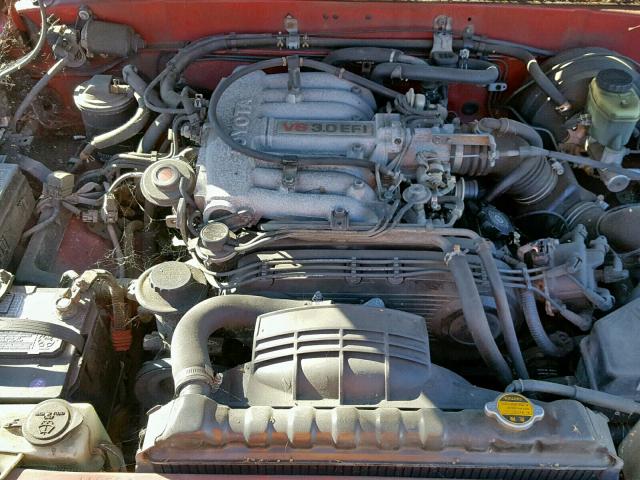 JT4VN93G2R5039872 - 1994 TOYOTA PICKUP 1/2 RED photo 7