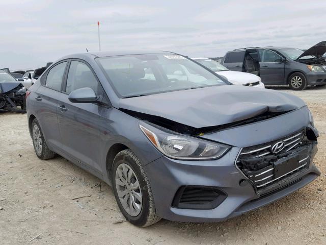 3KPC24A34KE052197 - 2019 HYUNDAI ACCENT SE GRAY photo 1