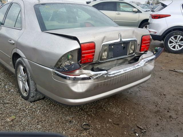 1LNHM86S7YY793367 - 2000 LINCOLN LS TAN photo 9