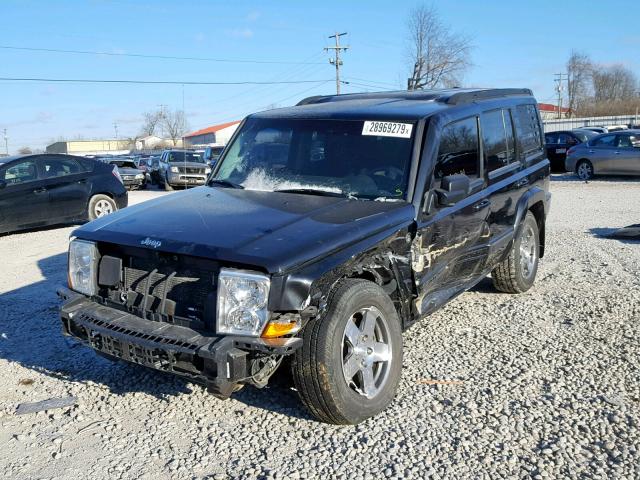 1J8HG48K49C527720 - 2009 JEEP COMMANDER 黑色 照片 2