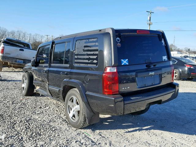 1J8HG48K49C527720 - 2009 JEEP COMMANDER 黑色 照片 3
