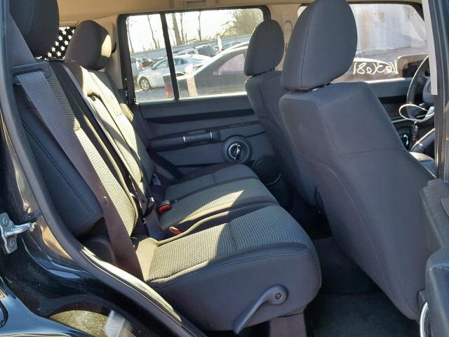 1J8HG48K49C527720 - 2009 JEEP COMMANDER 黑色 照片 6