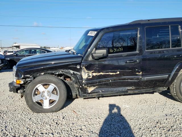 1J8HG48K49C527720 - 2009 JEEP COMMANDER 黑色 照片 9