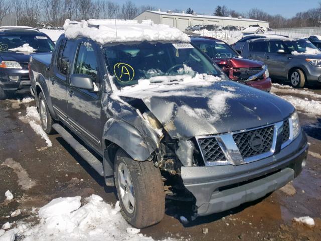 1N6AD07U47C438821 - 2007 NISSAN FRONTIER C CHARCOAL photo 1