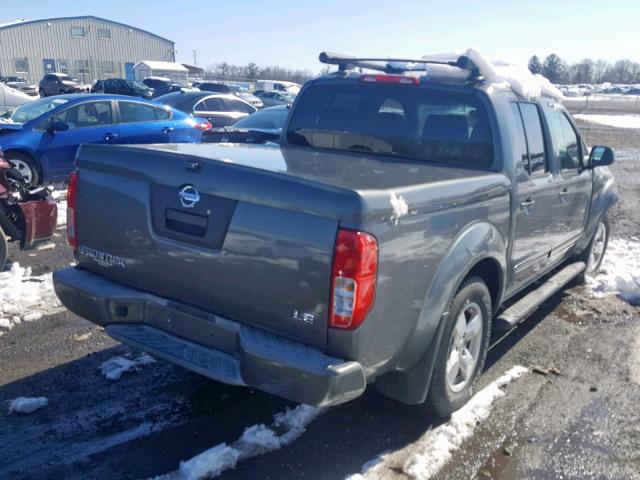 1N6AD07U47C438821 - 2007 NISSAN FRONTIER C CHARCOAL photo 4