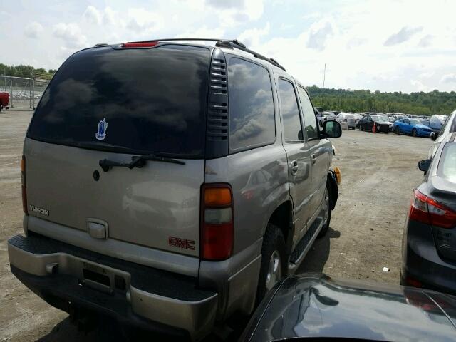 1GKEK63U13J156648 - 2003 GMC YUKON DENA TAN photo 4