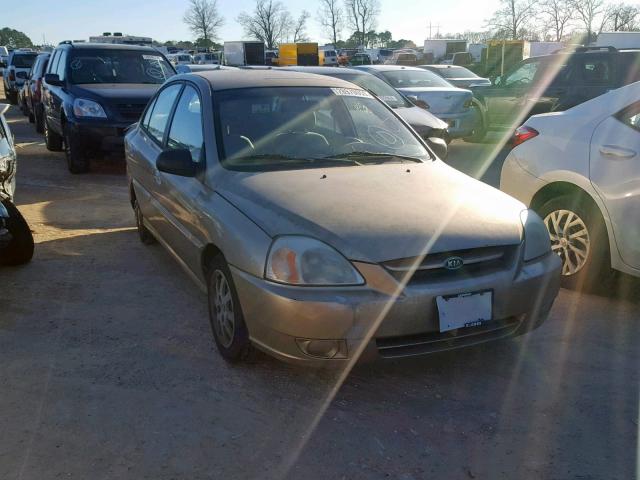 KNADC125546306165 - 2004 KIA RIO GOLD photo 1