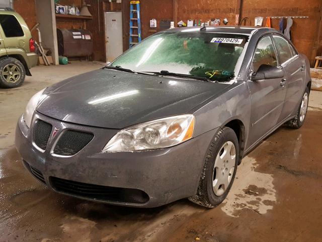 1G2ZF57B584115759 - 2008 PONTIAC G6 VALUE L GRAY photo 2