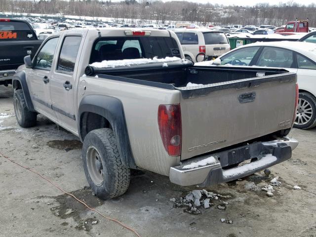 1GTDT136348129548 - 2004 GMC CANYON SILVER photo 3