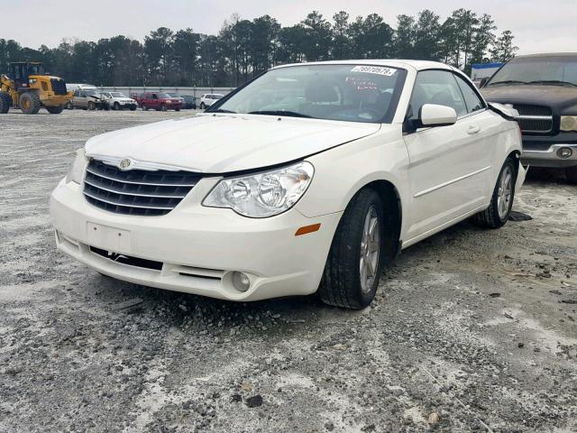 1C3LC55D09N548372 - 2009 CHRYSLER SEBRING TO WHITE photo 2