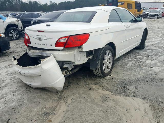 1C3LC55D09N548372 - 2009 CHRYSLER SEBRING TO WHITE photo 4