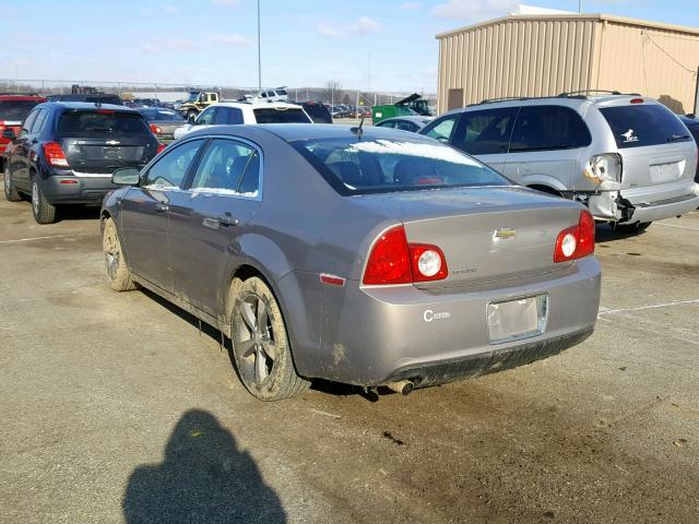 1G1ZJ57B08F214447 - 2008 CHEVROLET MALIBU 2LT GOLD photo 3