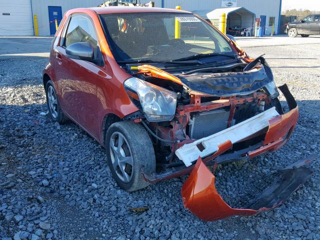 JTNJJXB09DJ025787 - 2013 TOYOTA SCION IQ ORANGE photo 1