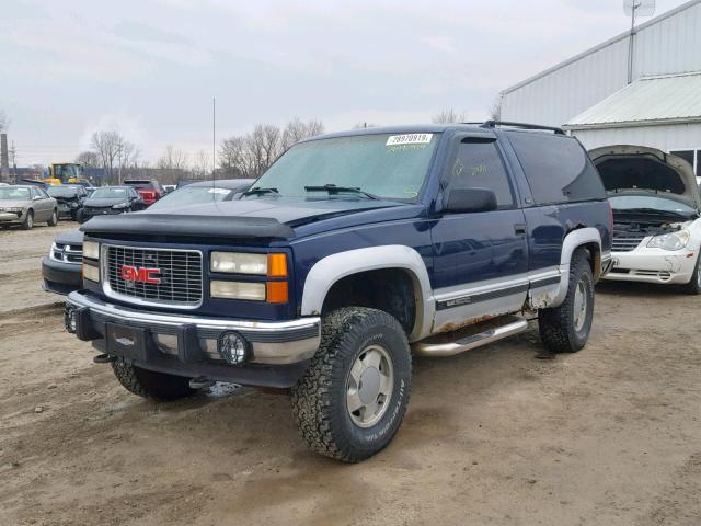 1GKEK18K9RJ720310 - 1994 GMC YUKON TWO TONE photo 10