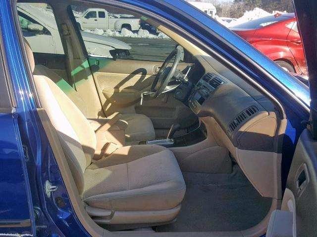 2HGES16395H604660 - 2005 HONDA CIVIC DX V BLUE photo 5