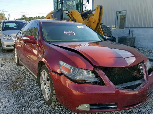 JH4KB26609C000701 - 2009 ACURA RL RED photo 1