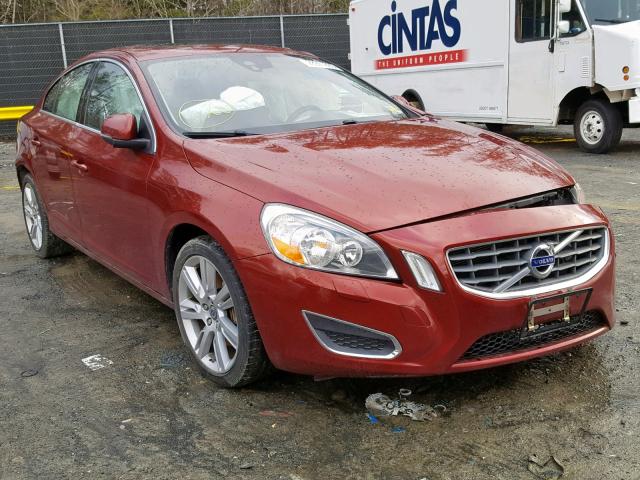 YV1622FS5C2041932 - 2012 VOLVO S60 T5 RED photo 1