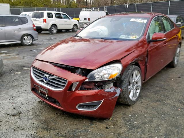 YV1622FS5C2041932 - 2012 VOLVO S60 T5 RED photo 9