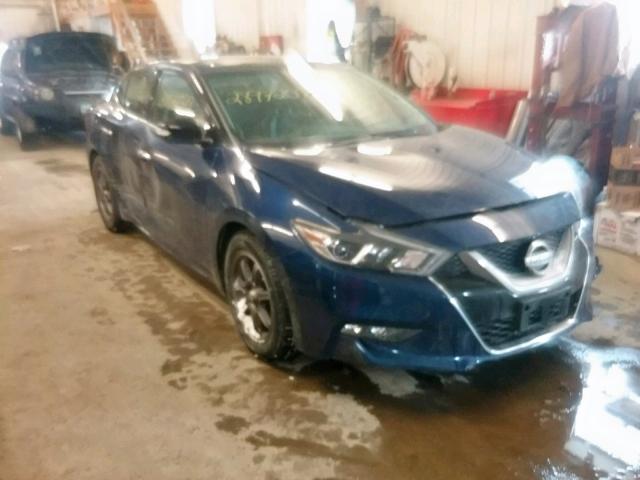 1N4AA6AP9HC386854 - 2017 NISSAN MAXIMA 3.5 BLUE photo 1