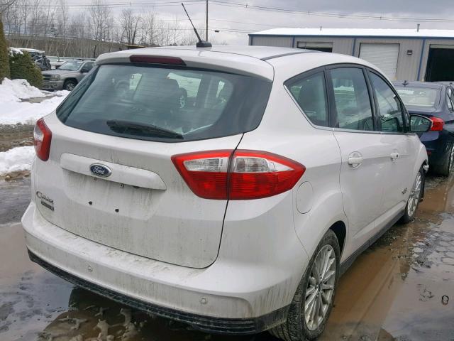 1FADP5CU8DL517744 - 2013 FORD C-MAX PREM WHITE photo 4