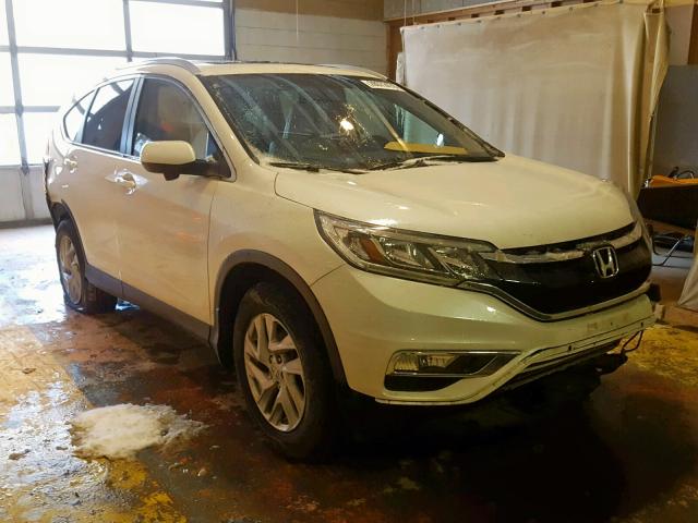 5J6RM4H71FL073710 - 2015 HONDA CR-V EXL WHITE photo 1