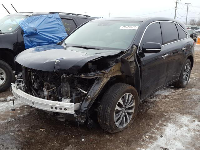 5FRYD4H48GB045543 - 2016 ACURA MDX TECHNOLOGY  photo 2