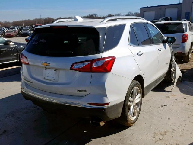 2GNAXNEX0J6169938 - 2018 CHEVROLET EQUINOX PR WHITE photo 4