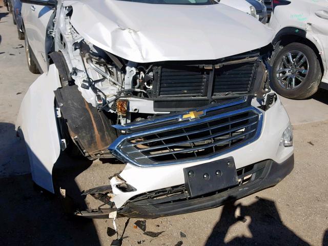 2GNAXNEX0J6169938 - 2018 CHEVROLET EQUINOX PR WHITE photo 9