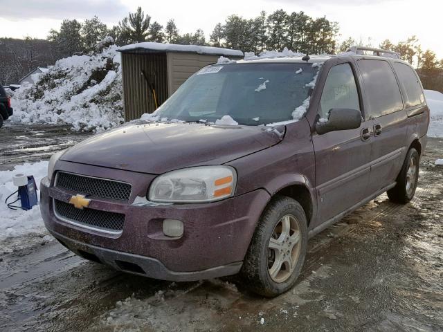 1GNDV33LX6D148966 - 2006 CHEVROLET UPLANDER L 红色 照片 2
